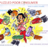 Puzzled consumer